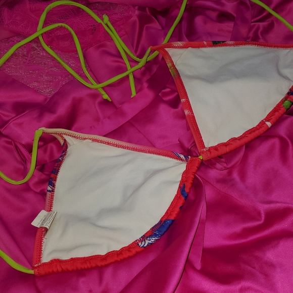 Hot Pink Bikini Top XL - Picture 4 of 7